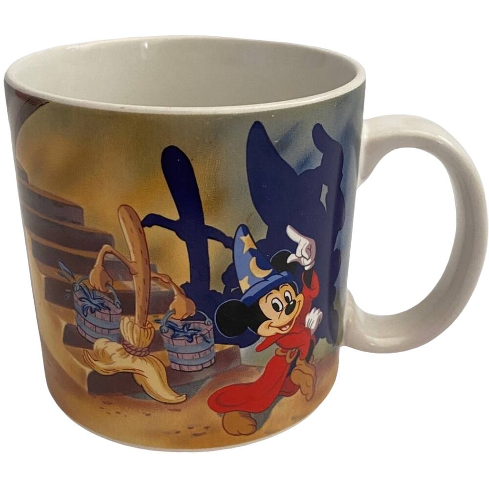 The Walt Disney Company‎ Vintage Mickey Mouse Fantasia Disney Coffee Tea Mug